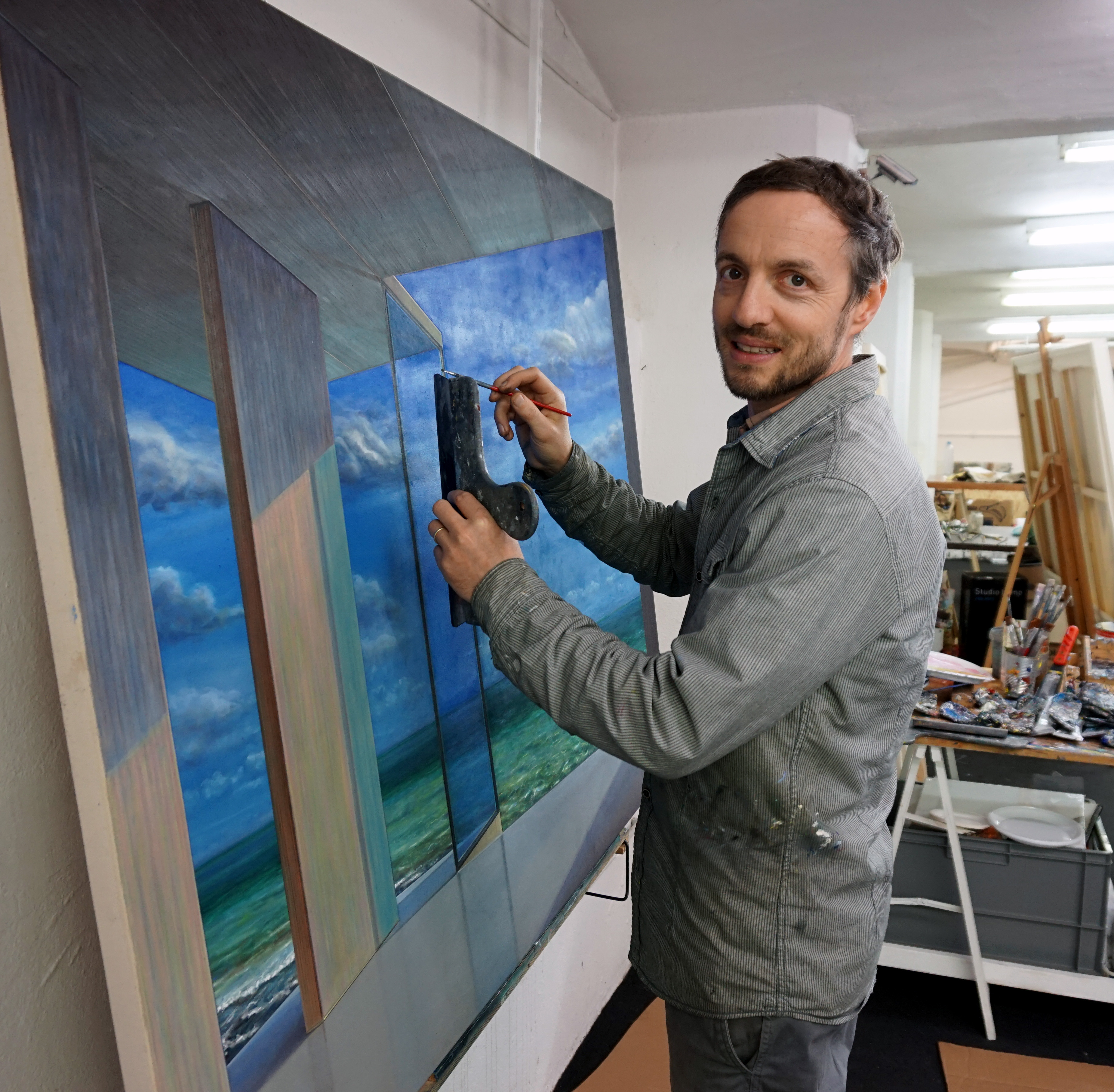 Atelierportrait II (by Wolfgang Rüttgers).jpg Tobias Stutz