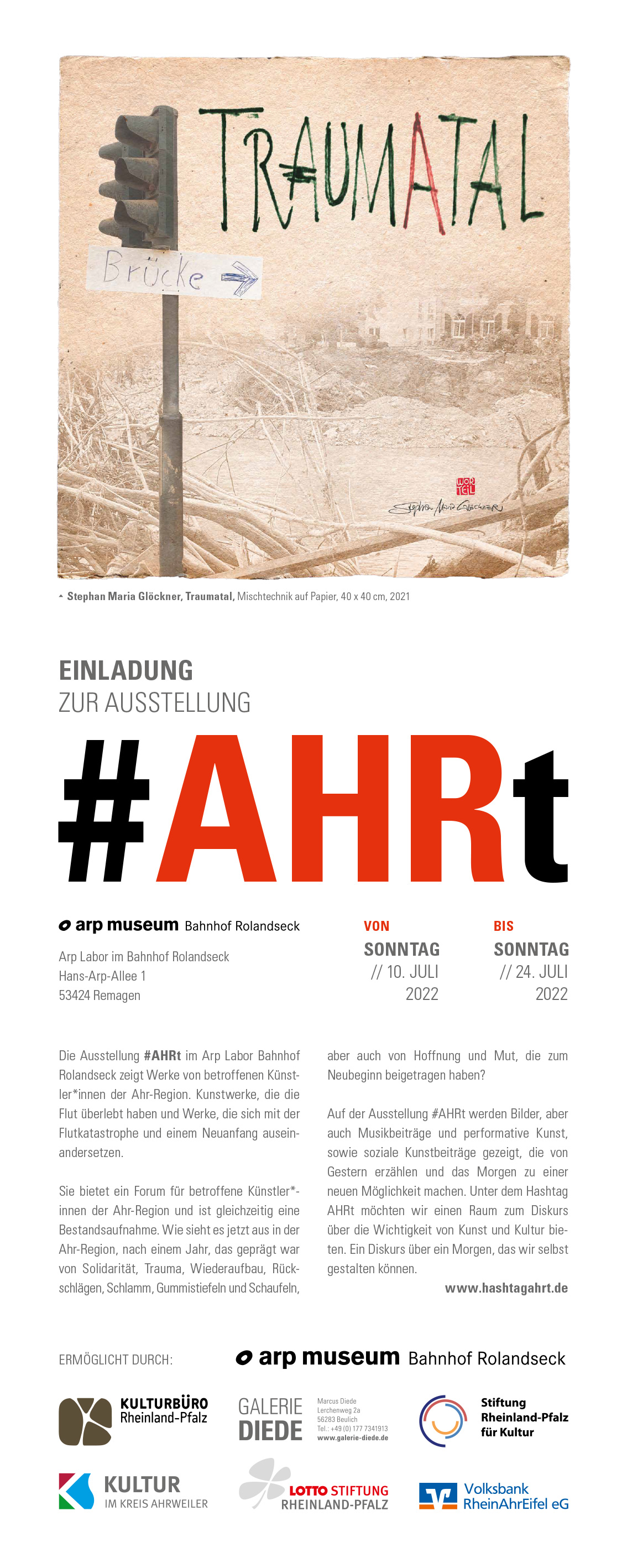 Einladung Arp Museum